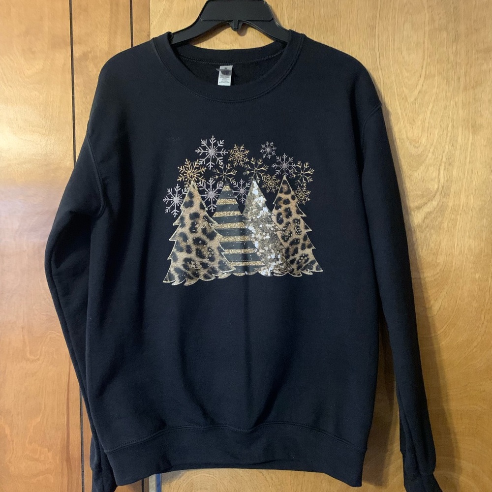 Ladies Custom Designed Christmas Sweatshirt